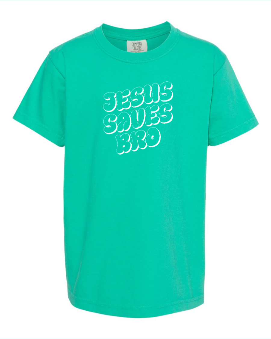 Jesus Saves Bro Short Sleeve