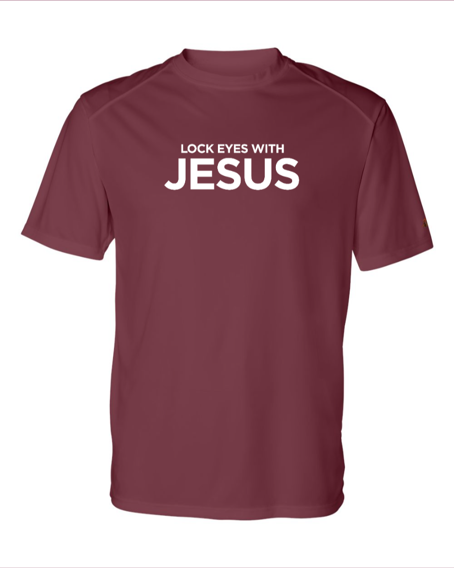Lock Eyes With Jesus Coaches Shirt