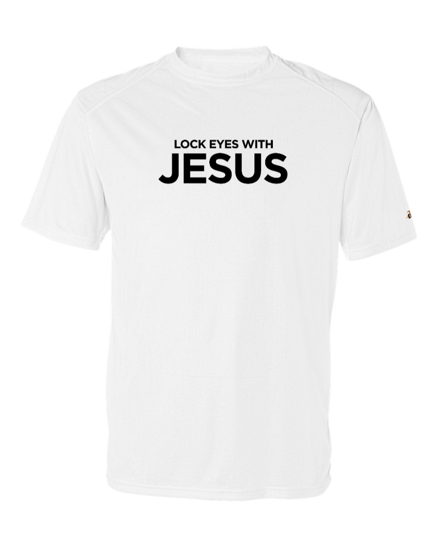 Lock Eyes With Jesus Coaches Shirt