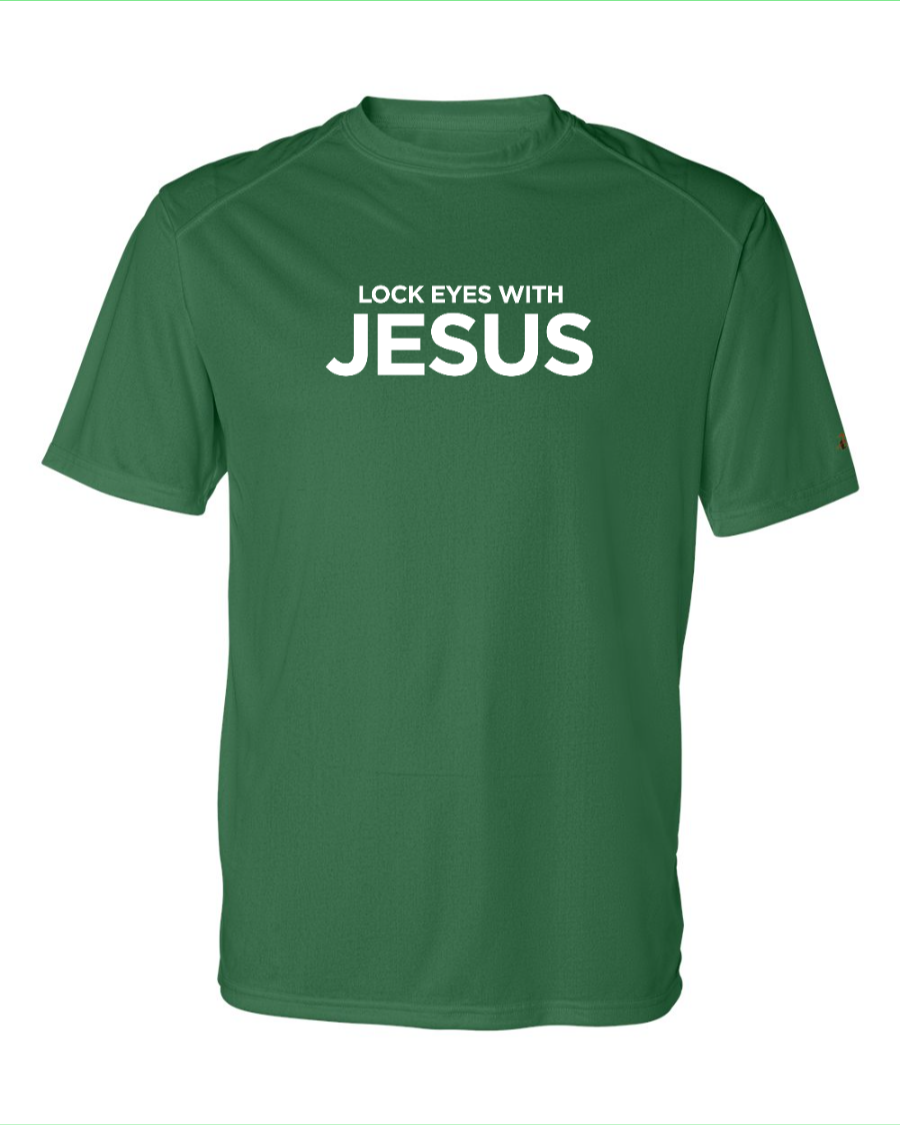 Lock Eyes With Jesus Coaches Shirt