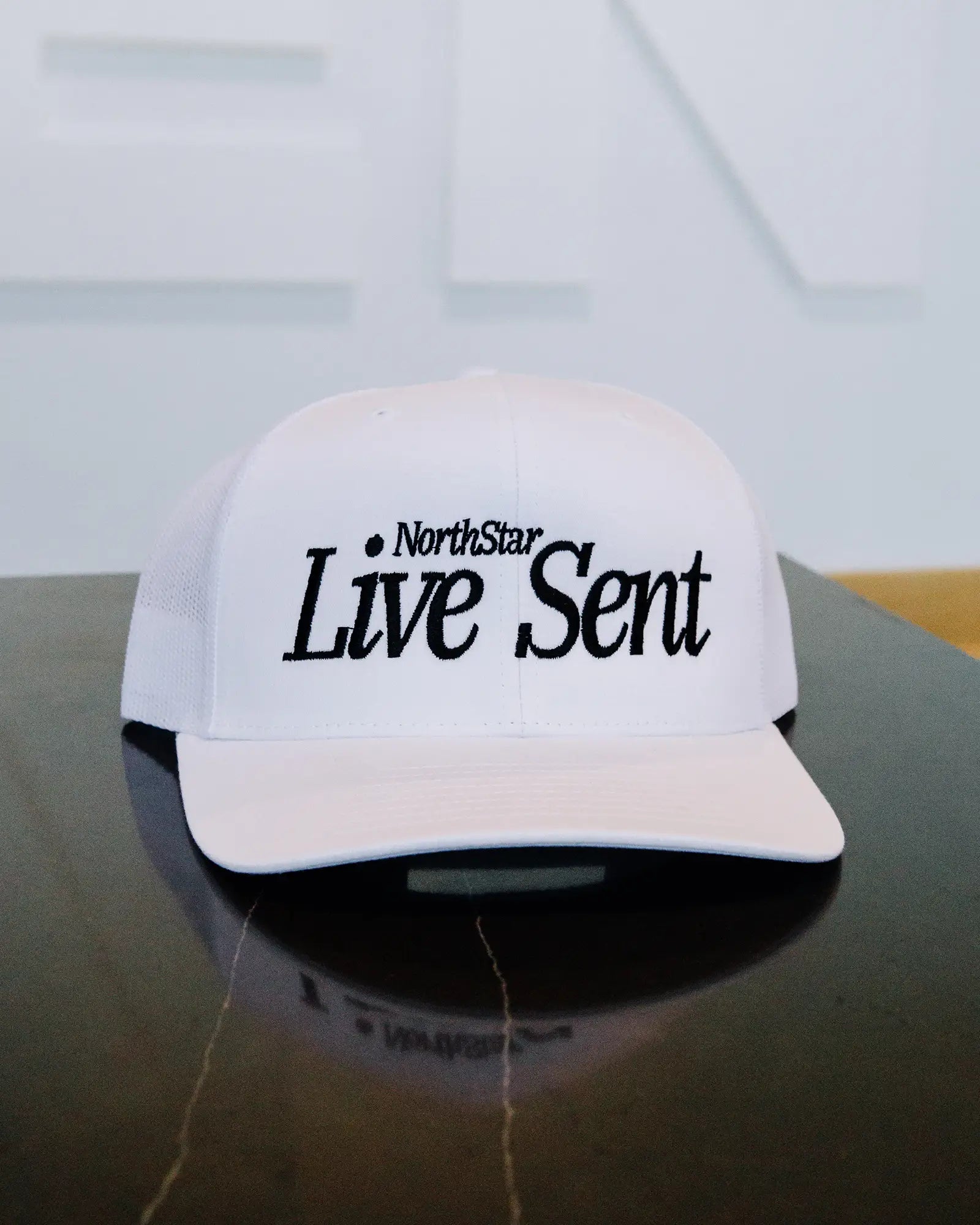 Live Sent Structured Trucker Cap