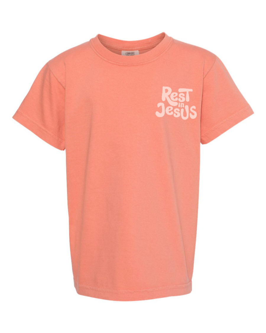 Rest in Jesus - Kids T Shirt