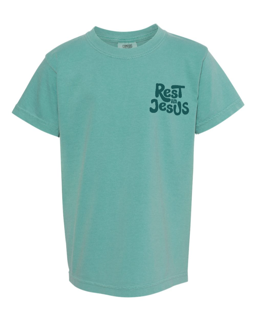 Rest in Jesus - Kids T Shirt