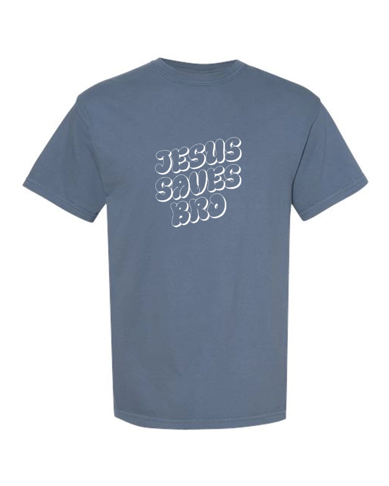 Jesus Saves Bro Short Sleeve