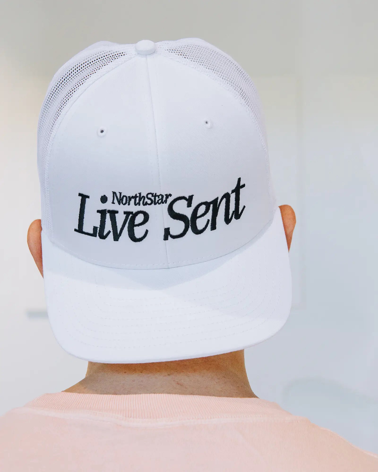 Live Sent Structured Trucker Cap