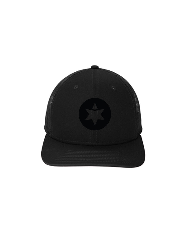 Star Embroidered Hat (Black Star)