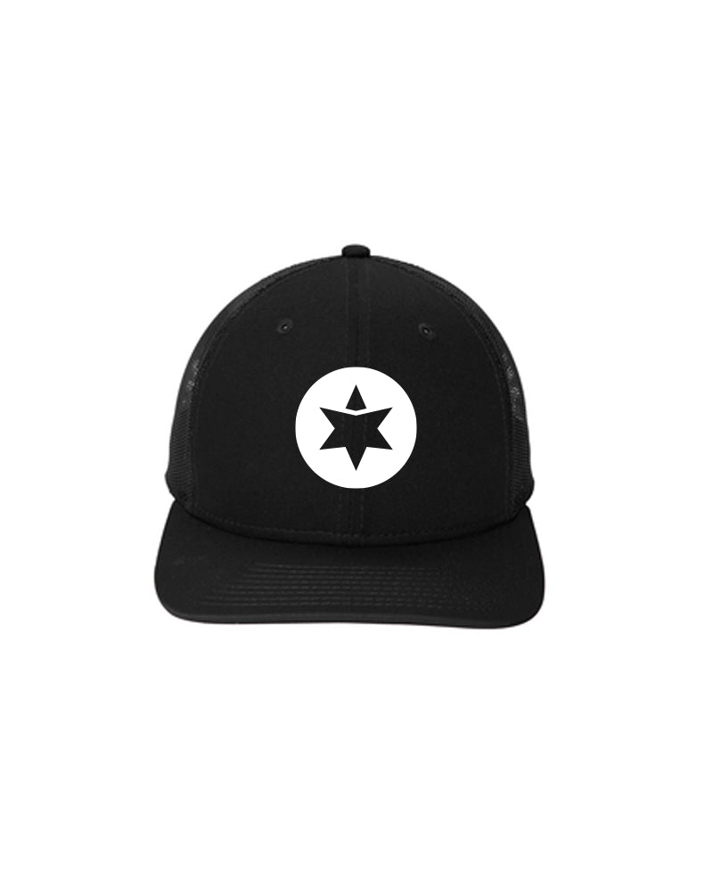 Star Embroidered Hat (White Star)