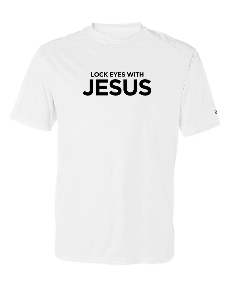 Lock Eyes With Jesus Coaches Shirt