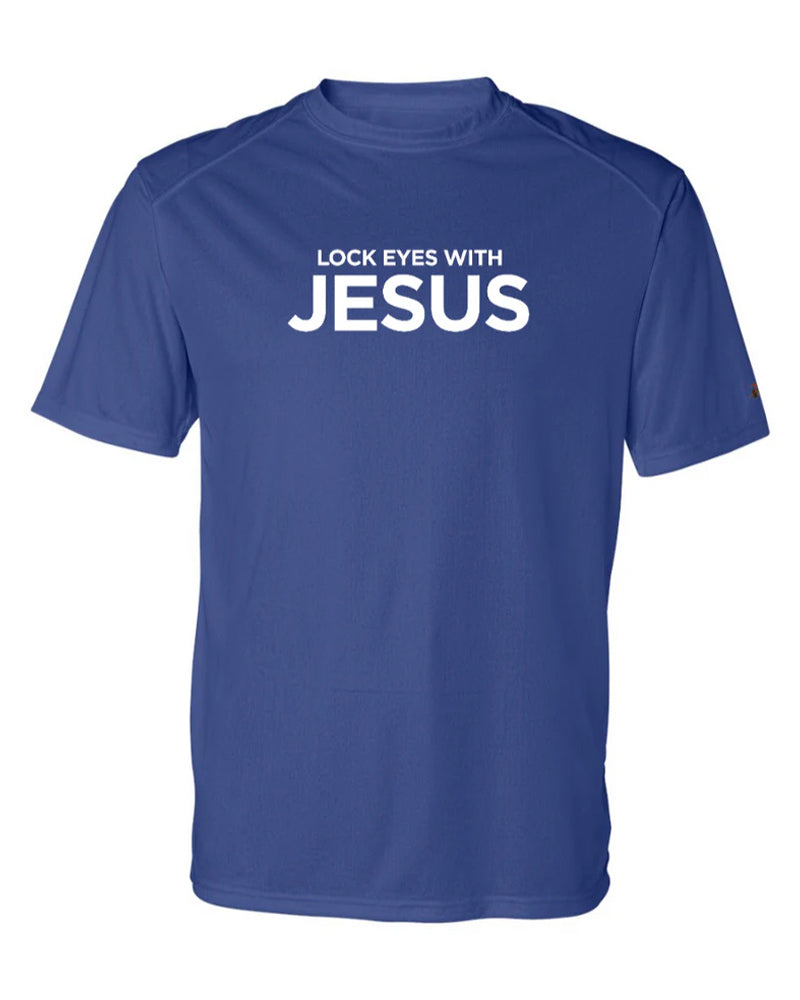 Lock Eyes With Jesus Coaches Shirt