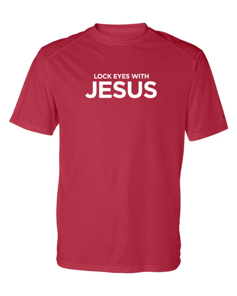 Lock Eyes With Jesus Coaches Shirt