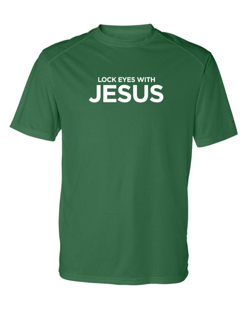 Lock Eyes With Jesus Coaches Shirt