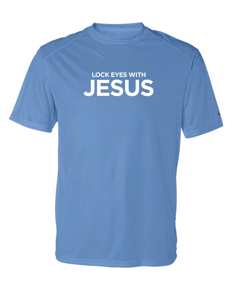 Lock Eyes With Jesus Coaches Shirt