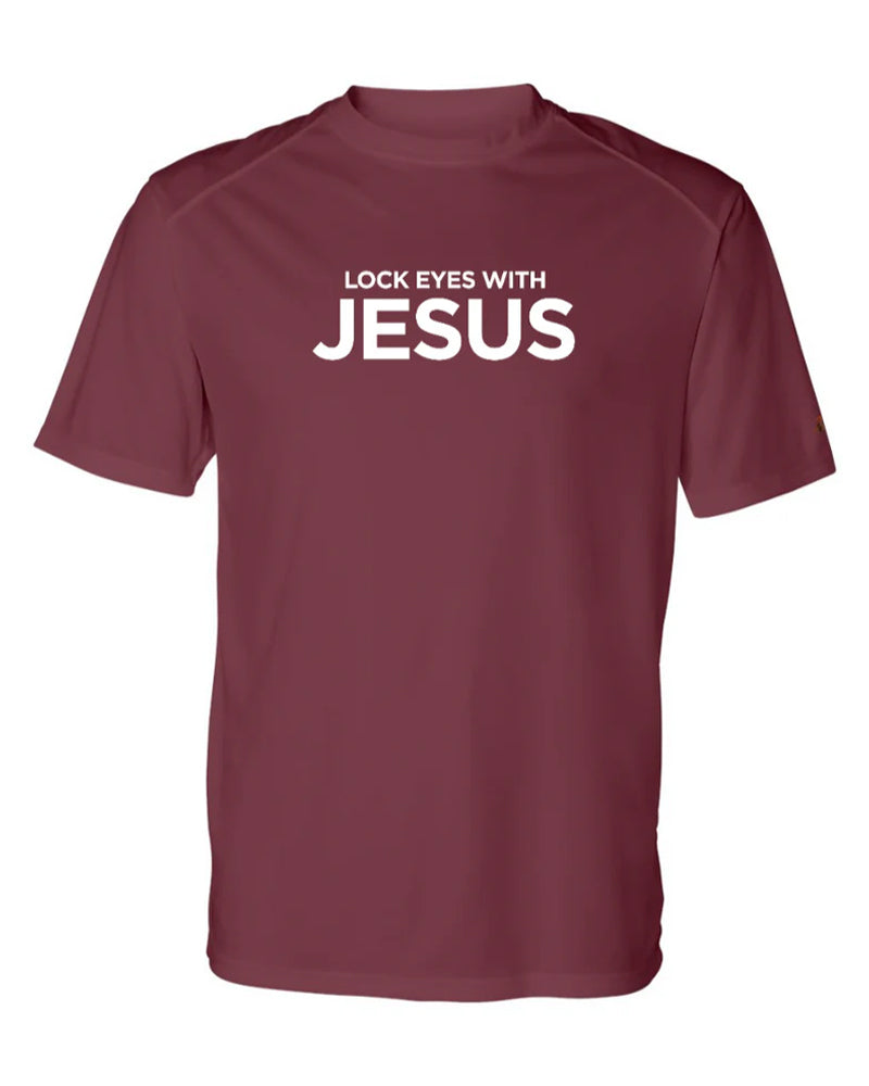 Lock Eyes With Jesus Coaches Shirt