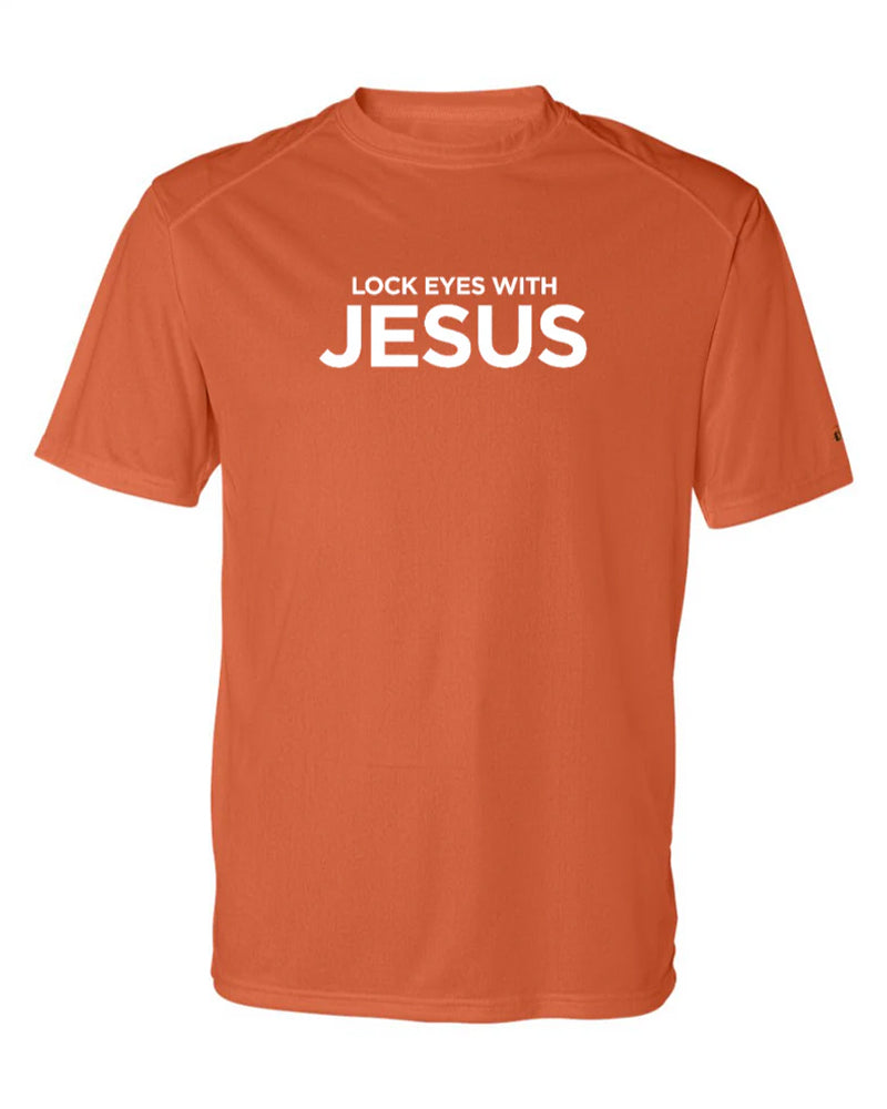 Lock Eyes With Jesus Coaches Shirt