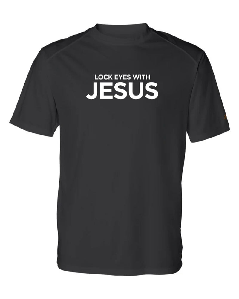 Lock Eyes With Jesus Coaches Shirt